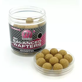   Mainline High Imp. Balanced Wafters Banoffee -12mm - wafters boilie