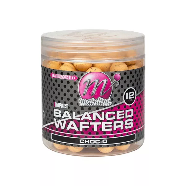 Mainline High Imp. Balanced Wafters Choc-O - 12mm - wafters boilie