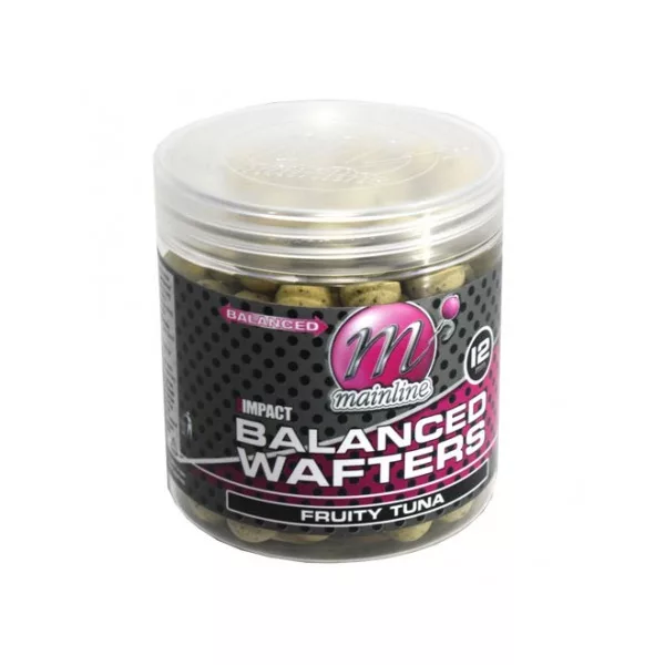 Mainline High Imp. Balanced Wafters Fruity Tuna - 12mm - wafters boilie