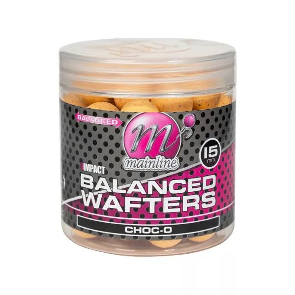 Mainline High Imp. Balanced Wafters Choc-O - 15mm - wafters boilie