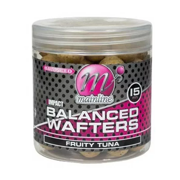 Mainline High Imp. Balanced Wafters Fruity Tuna - 15mm - wafters boilie