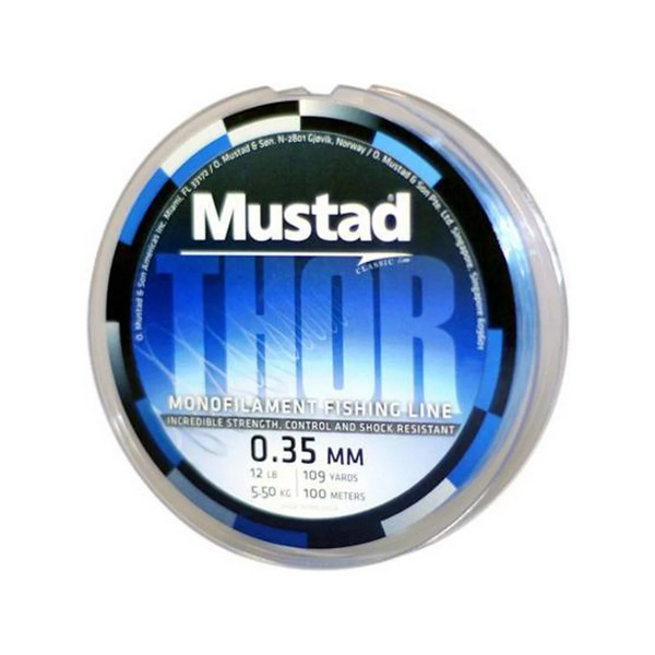 Mustad Thor Super Soft Mono Clear 0,65mm 20m Monofilný hlavný vlasec