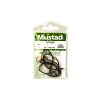 Mustad Ultra NP Single Catfish Black Nickel 3/0 S očkom, Háčik s protihrotom 8ks