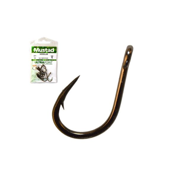Mustad Hoodlum Live Bait 4 Háčik s očkom a protihrotom 10ks
