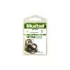 Mustad Big Gun 12/0 S očkom, Háčik s protihrotom 4ks