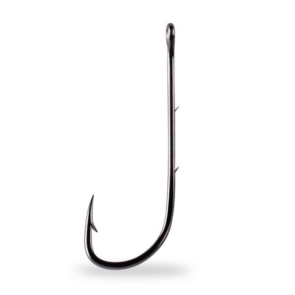 Mustad Baitholder Hooks 1/0 7ks Háčik s očkom, s protihrotom na zubáče