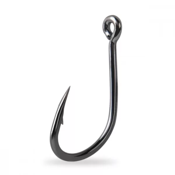 Mustad Iseama Twist Hook 8 10ks, Kaprový háčik s očkom a protihrotom