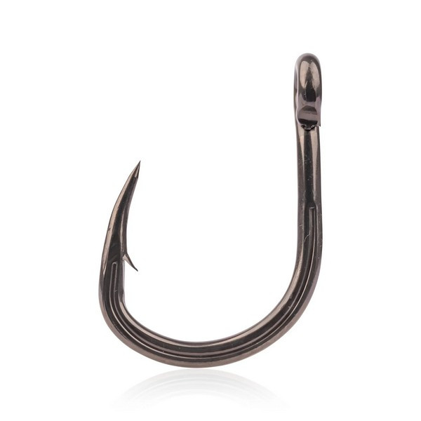 Mustad Hoodlum® Titan Steel 2/0 s očkom, háčik s ostňom 7ks
