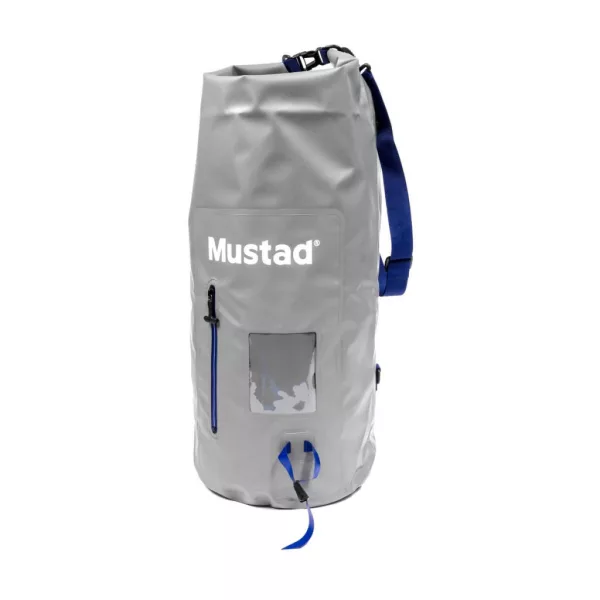 Mustad Daybreak Dry Bag 40l Sivá-Modrá Vodotesná Taška