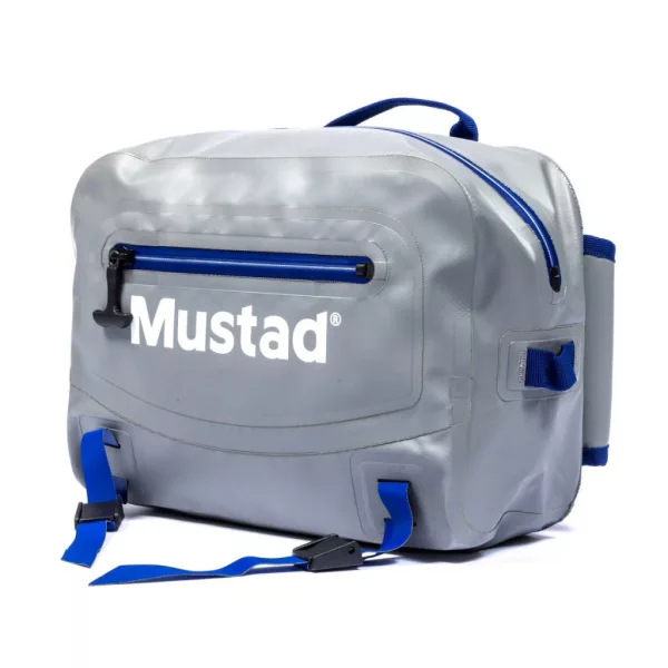 Mustad Daybreak Tactical Pack Sivá-Modrá Vodotesná Taška