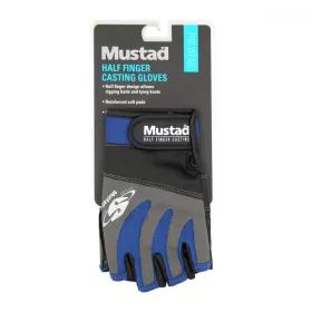 Mustad Half Finger Casting Gloves Rukavice bez prstov - XL