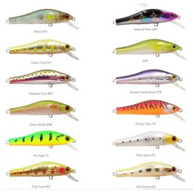Mustad 55S Scurry Minnow Yello 5,5cm 7,6gr Potápavý Wobler