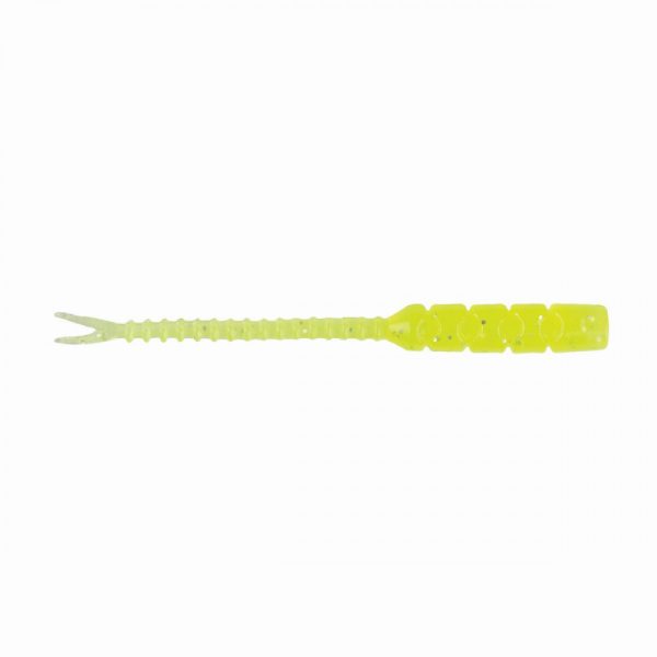 Mustad Aji Hellgramite 5,08cm Číra Chartreuse Plastová Návnada 12ks