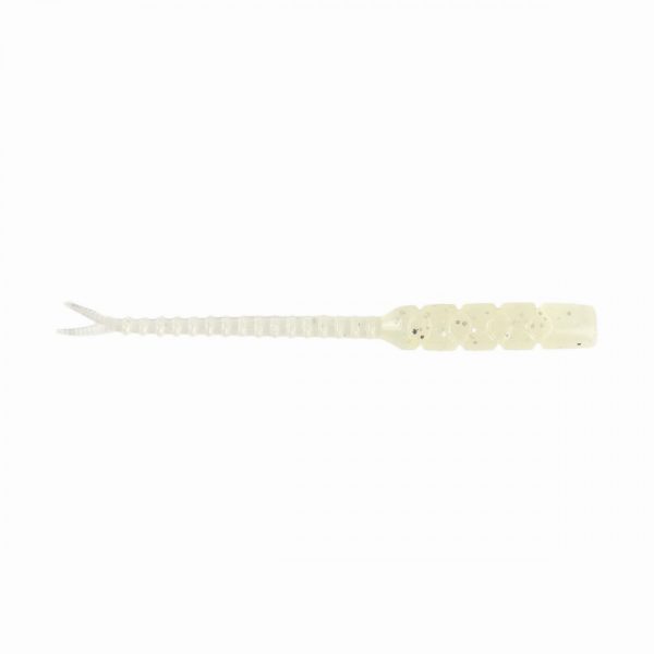 Mustad Aji Hellgramite 5,08cm Biela Svietiaca Plastová Návnada 12ks