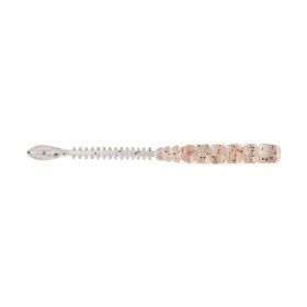   Mustad Aji Beaver Tail 6,35cm UV Clear Red Glitter Plastová nástraha 12ks