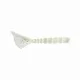 Mustad Aji Parachute Tail 4,31cm Priehľadná Svetlá Strieborná Trblietka Plastová Nástraha 12ks