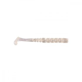   Mustad Aji Paddle Tail 5,08cm Číra Svietiaca Strieborná Trblietka Plastová Návnada 12ks