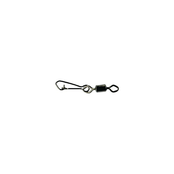 Mustad Rolling Swivel With Diamond Eye - J-Snap 10 Forgókapocs 10db