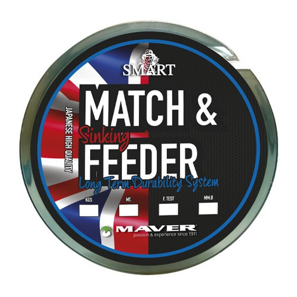 Maver Monofilament Match&Feeder Sinking 600m 0,203mm Monofil hlavný vlasec
