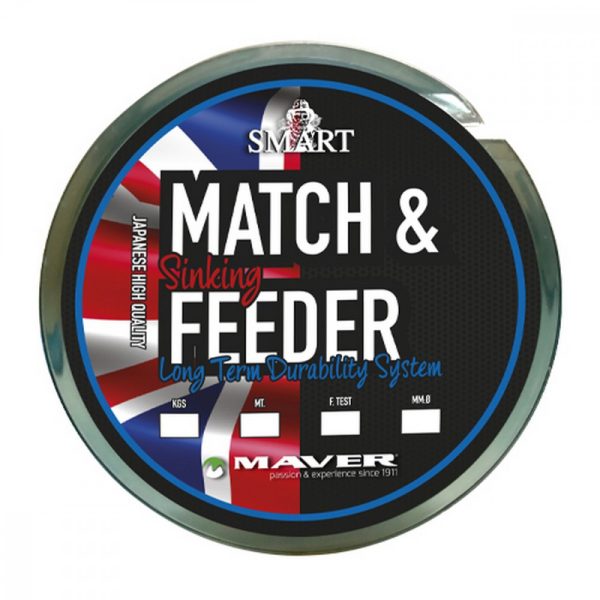 Maver Monofilament Match&Feeder Sinking 600m 0,235mm Monofil hlavný vlasec