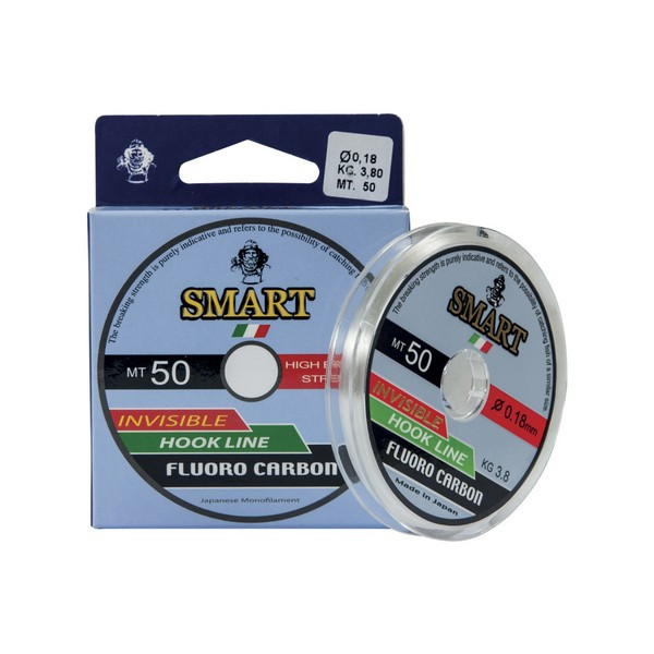 Maver Fluorocarbon Smart 50m 0,200mm Dravcový nadväzec