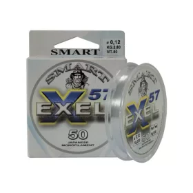 Maver Monofilo Exel 57 50m 0,120mm Monofilný náväzec