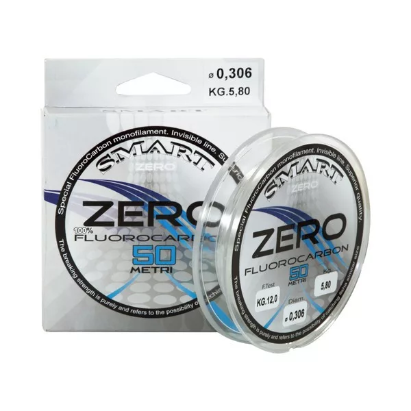 Maver Monofilo Zero Fluorocarbon 50m 0,485mm Nadväzcový vlasec
