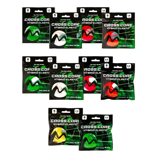 Maver Cross Core Hybrid Elastic Size 2,0mm 6m Hybridná guma do deličky