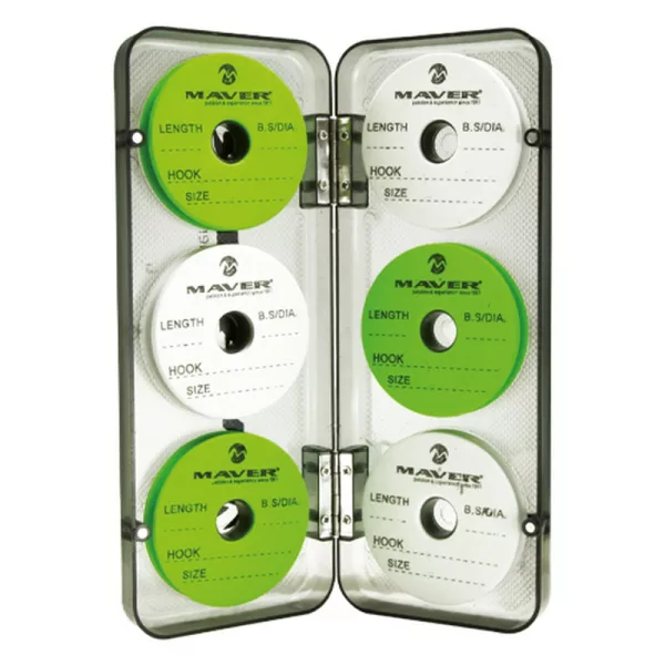 Maver Box 6 Eva Spool Green/Grey Držiak náväzca