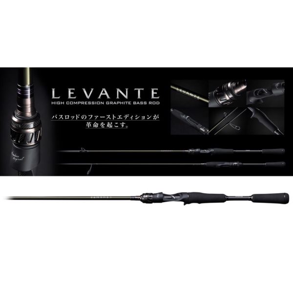 Megabass Levante JP F5-611LV Baitcast 2P 210cm 10,5-42gr 1 Részes Casting Pergető Bot