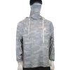 Major Craft Sun Protection Hoodie Svetlošedá UV Ochranná Mikina s Kapucňou 3XL