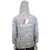 Major Craft Sun Protection Hoodie Svetlošedá UV Ochranná Mikina s Kapucňou 3XL