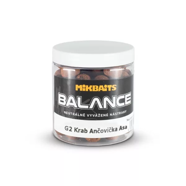 MIKBAITS GANGSTER - BALANČNÉ Bojle - Sardinka a rak a Asa 24mm 250 ml