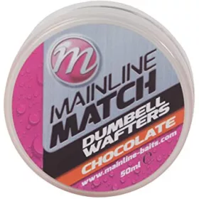   Mainline Match Dumbell Wafters 6mm - Orange - Chocolate - wafters nástraha na háčik