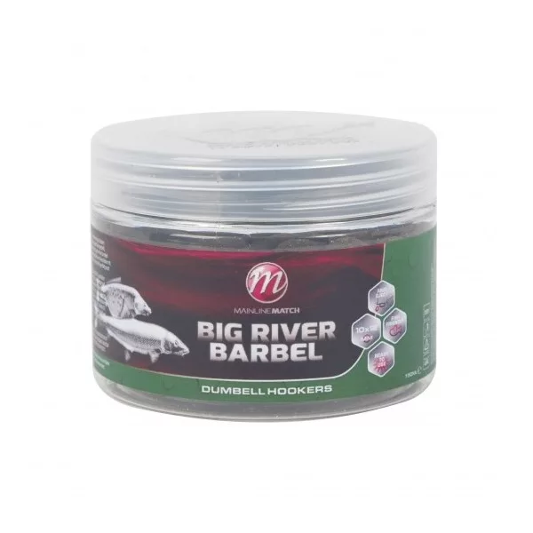 Mainline Big River Barbel Dumbell Hookbaits Nástraha na háčik 10x12mm