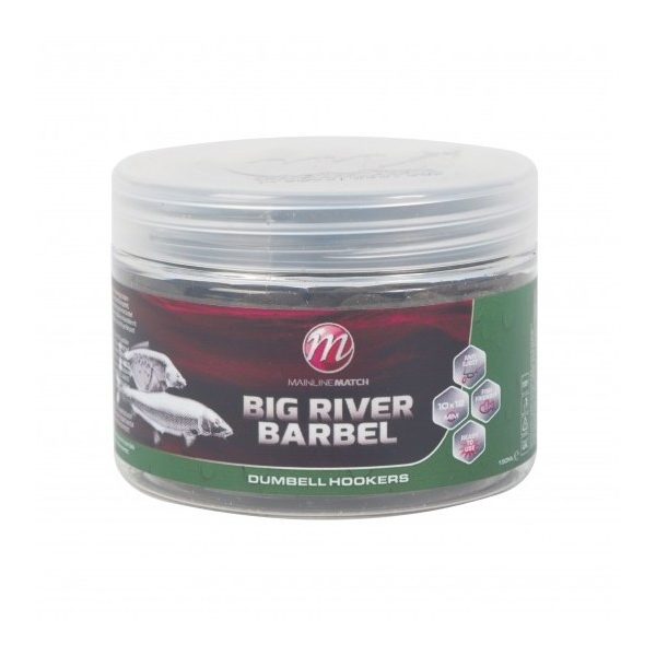 Mainline Big River Barbel Dumbell Hookbaits Nástraha na háčik 15x18mm