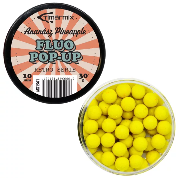 Tímár Mix Retro Ananász Fluo Pop-Up 30gr