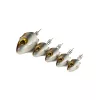 Fox Rage Hladké pelagické hlavy Arkansas Shiner 25gr Jig hlava