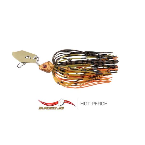 Fox Rage Bladed Jig 7gr Hot Perch Sukňový Jig