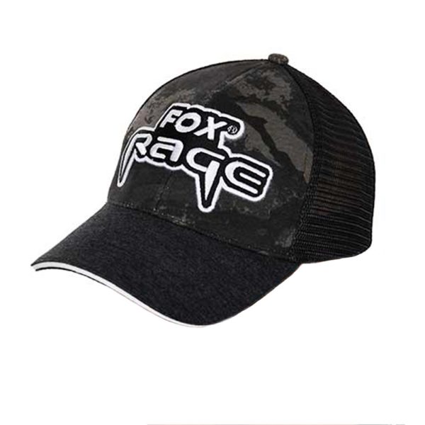 Fox Rage Vyšívaná Kamuflážna Trucker Šiltovka