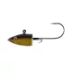 Fox Rage Eel Head Green Pumpkin 2/0 Jig Hlava 5gr 4ks