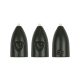 Fox Rage Tungsten Bullet Weights 9gr Hmotnosť 3ks