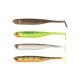 Fox Rage Mini Tiddler Mixed Colour Pack Loaded 7cm Plastová Nástraha 4ks