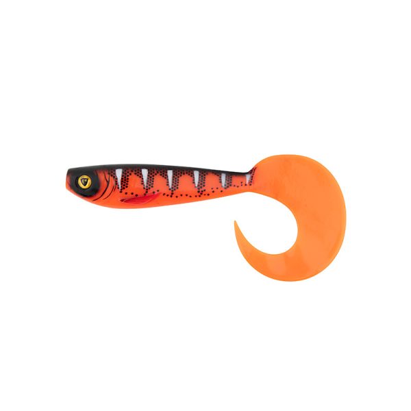 Fox Rage Pro Grub UV Red Wake Gumená rybka 10cm