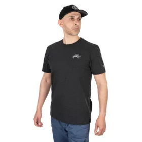 Fox Rage Voyager Tee Dark Grey Tmavosivé Tričko XL