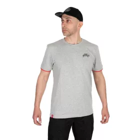 Fox Rage Voyager Tee Dark Grey Svetlosivé Tričko XL
