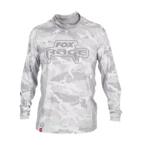 Fox Rage UV Hooded Light Camo Top Mikina s kapucňou 3XL