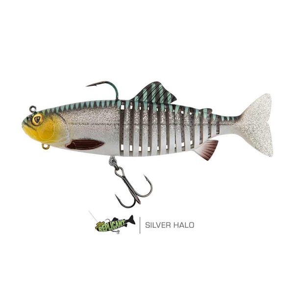 Fox Rage Jointed Replicant 23cm 150gr Silver Halo Gumená nástraha
