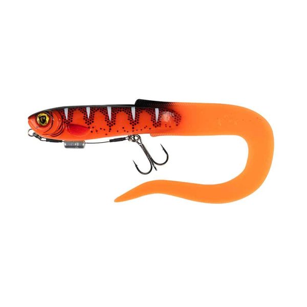 Fox Rage Slick Eel Loaded 21cm UV Red Wake Plastová Nástraha