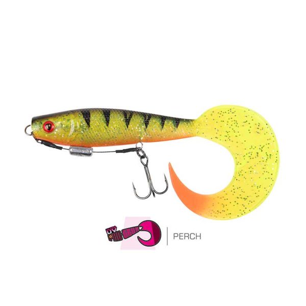 Fox Rage Pro Grub Loaded 12cm 17gr UV Perch Nástraha